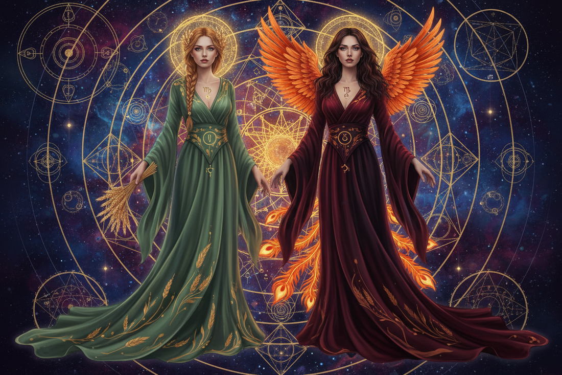 Virgo Mother with Scorpio Daughter: When the Harvest Meets the Phoenix Nicole's ritual universe