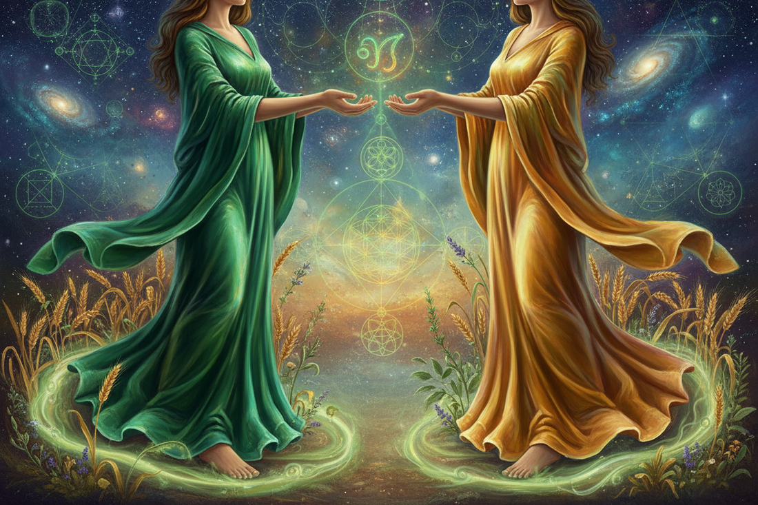 Virgo Mother with Virgo Daughter: When the Harvest Meets the Harvest Nicole's ritual universe