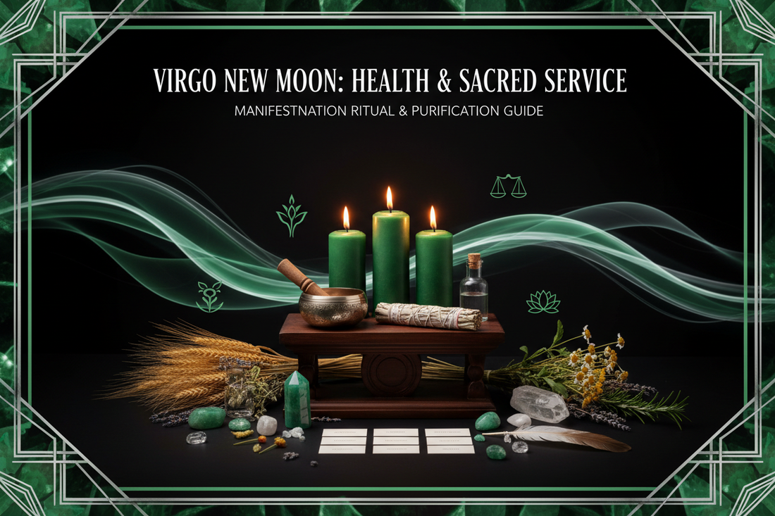 VIRGO New Moon: Manifestation & New Beginnings - Nicole's ritual universe