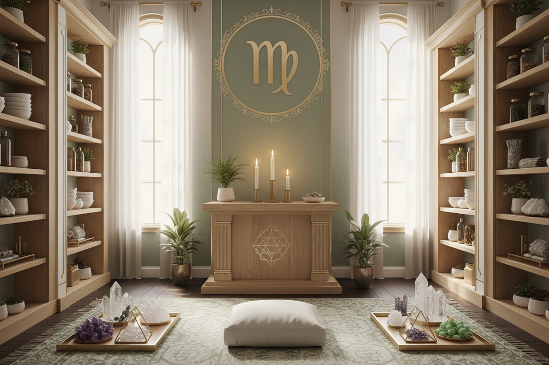 VIRGO Home & Space: Creating Your Sacred Sanctuary - Nicole's ritual universe