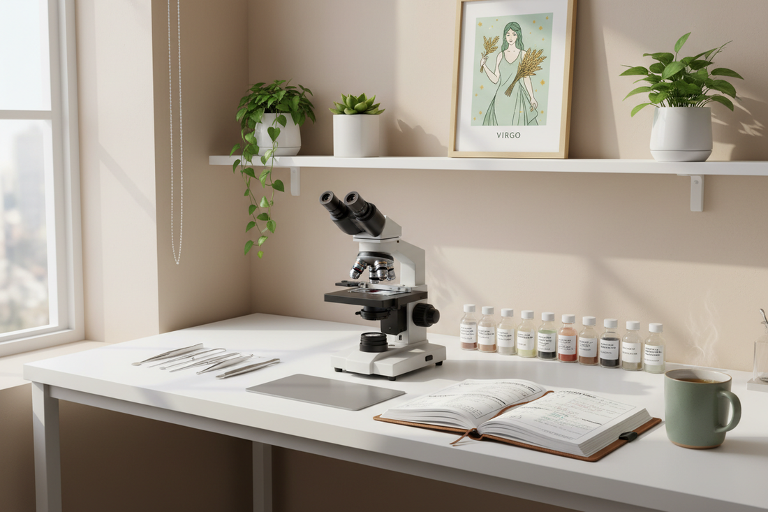 Virgo Scientist: Researching with Rigor, Precision, and Methodical Discovery Nicole's ritual universe