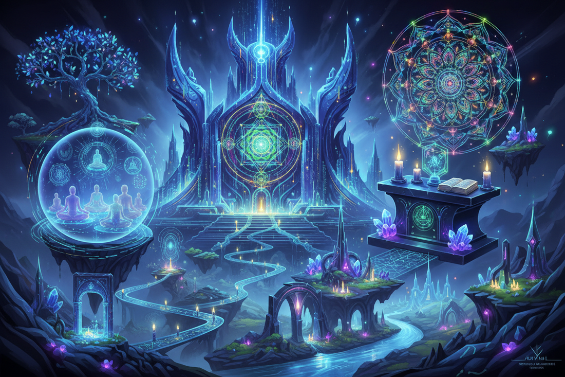 Virtual Sacred Spaces: Can Digital Architecture Hold Sacred Energy? - Nicole's ritual universe
