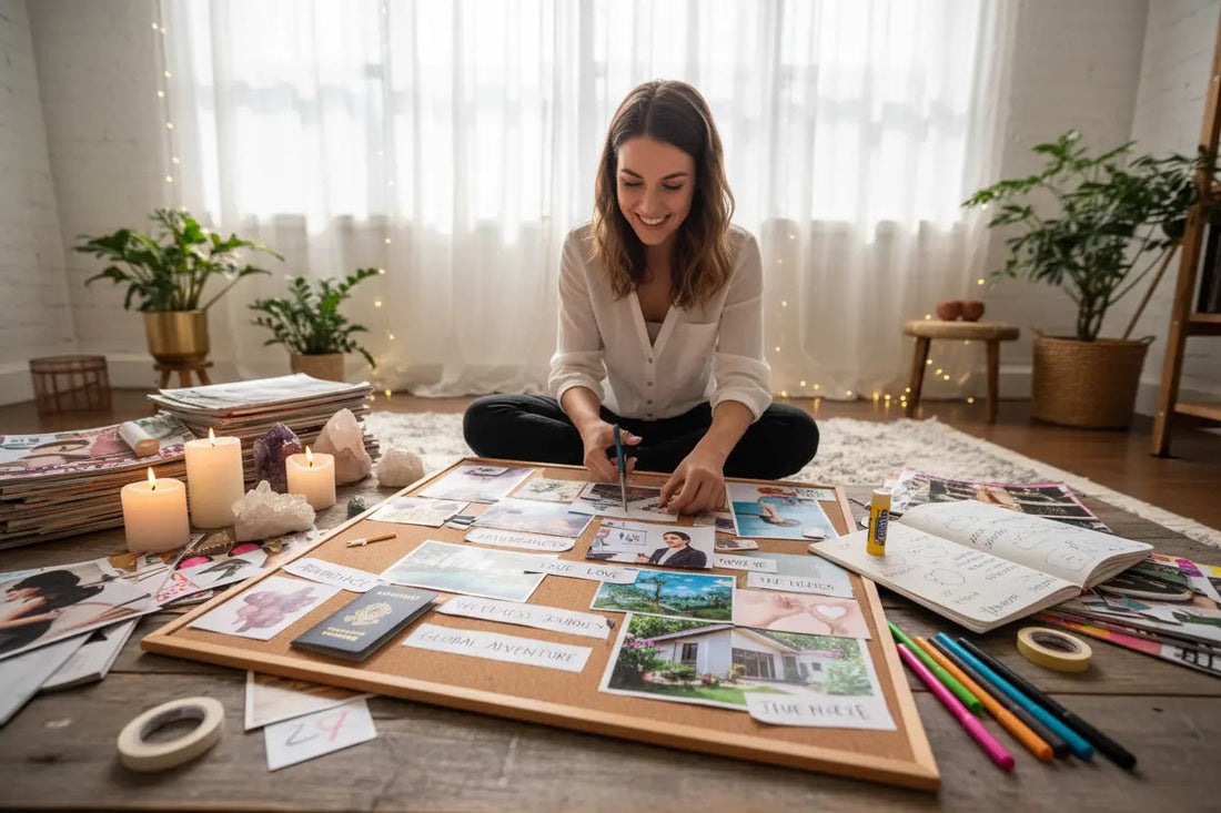 Vision Board: Complete Guide to Manifesting Your Dreams - Nicole's ritual universe
