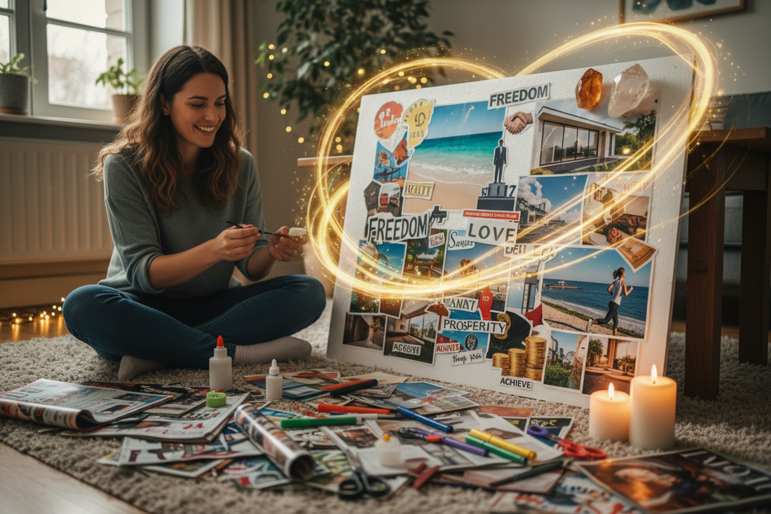 Vision Board Magic: Manifesting Through Visual Creation