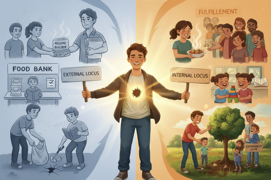 Volunteering and Internal Locus: Service from Overflow