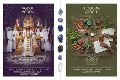 Voodoo vs. Hoodoo: Closed vs. Open African Diaspora Practices