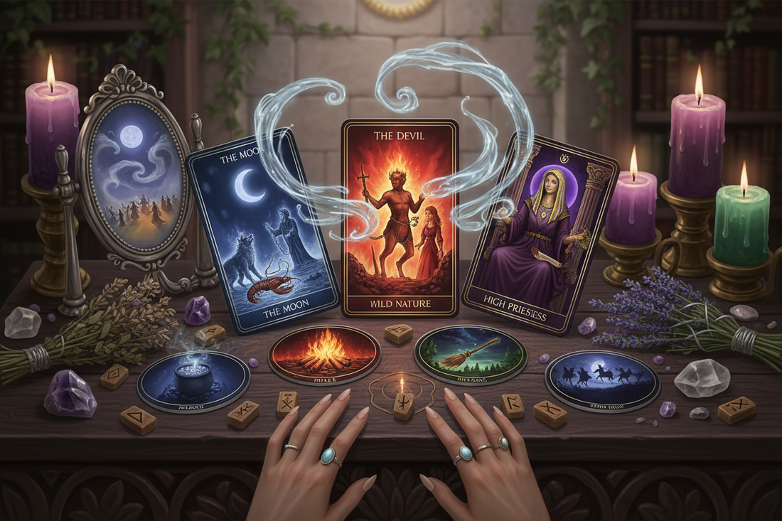 Walpurgis Divination: Witch Oracle and Sabbat Tarot Spreads - Nicole's ritual universe