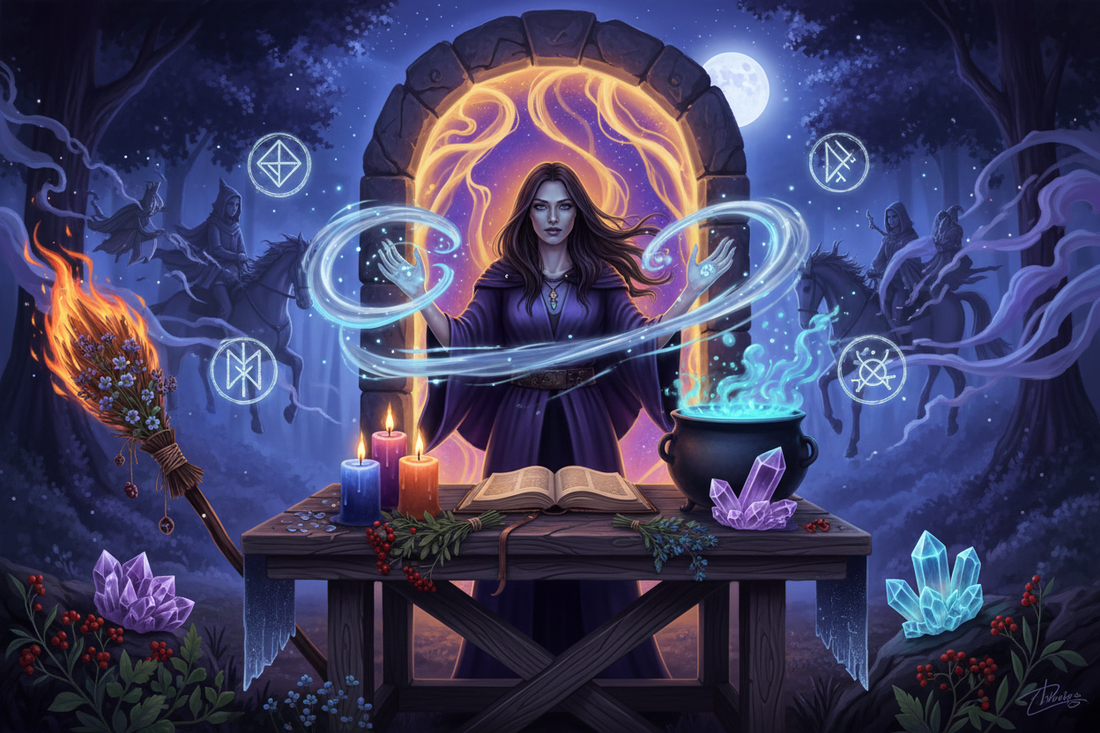 Walpurgis Magic: Witch Spells and Wild Hunt Work - Nicole's ritual universe
