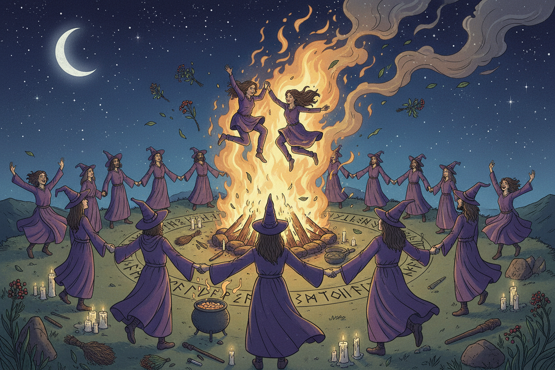 Walpurgis Rituals: Bonfire Jumping and Witch Gatherings - Nicole's ritual universe