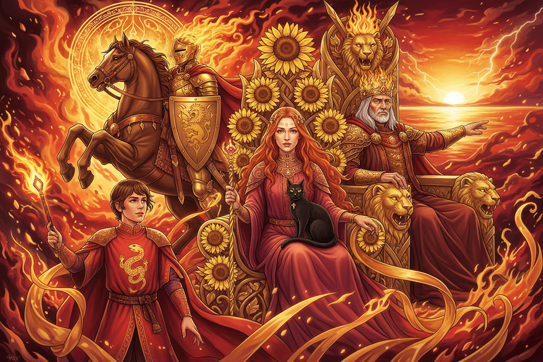 The Wands Court Cards: Four Faces of the Fire Personality