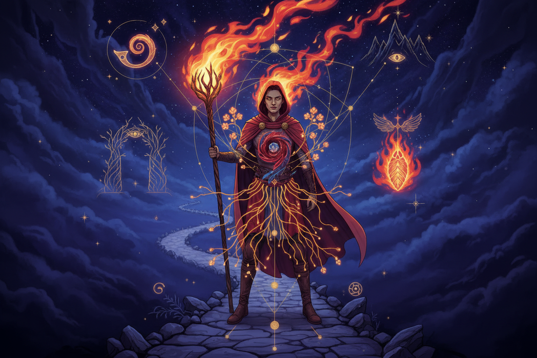 Wands as the Hero Archetype — Willpower, Action, and the Drive to Transform - Nicole's ritual universe