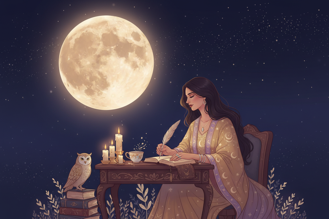 Waning Gibbous Moon Ritual: Integration, Gratitude, and Sharing Your Wisdom Nicole's ritual universe