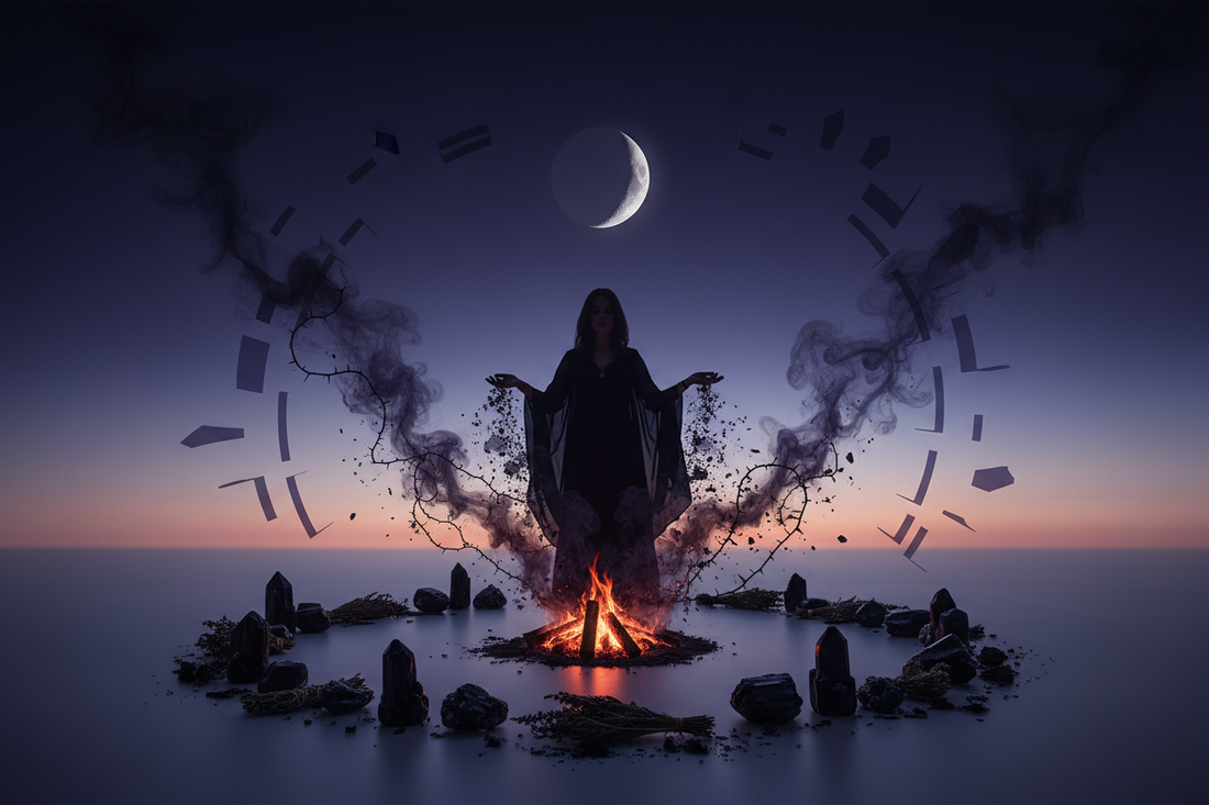 Waning Moon Love Banishing: Removing Toxic Patterns - Nicole's ritual universe