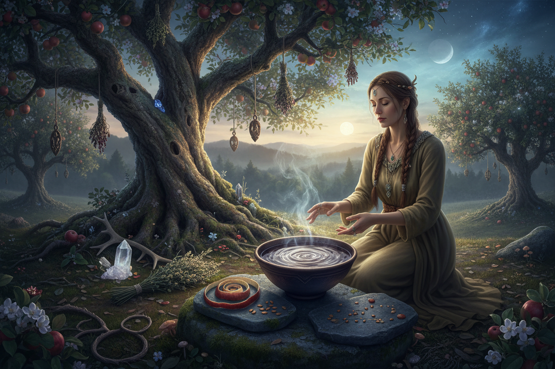 Wassailing Divination: Apple Divination and Orchard Oracle Readings - Nicole's ritual universe