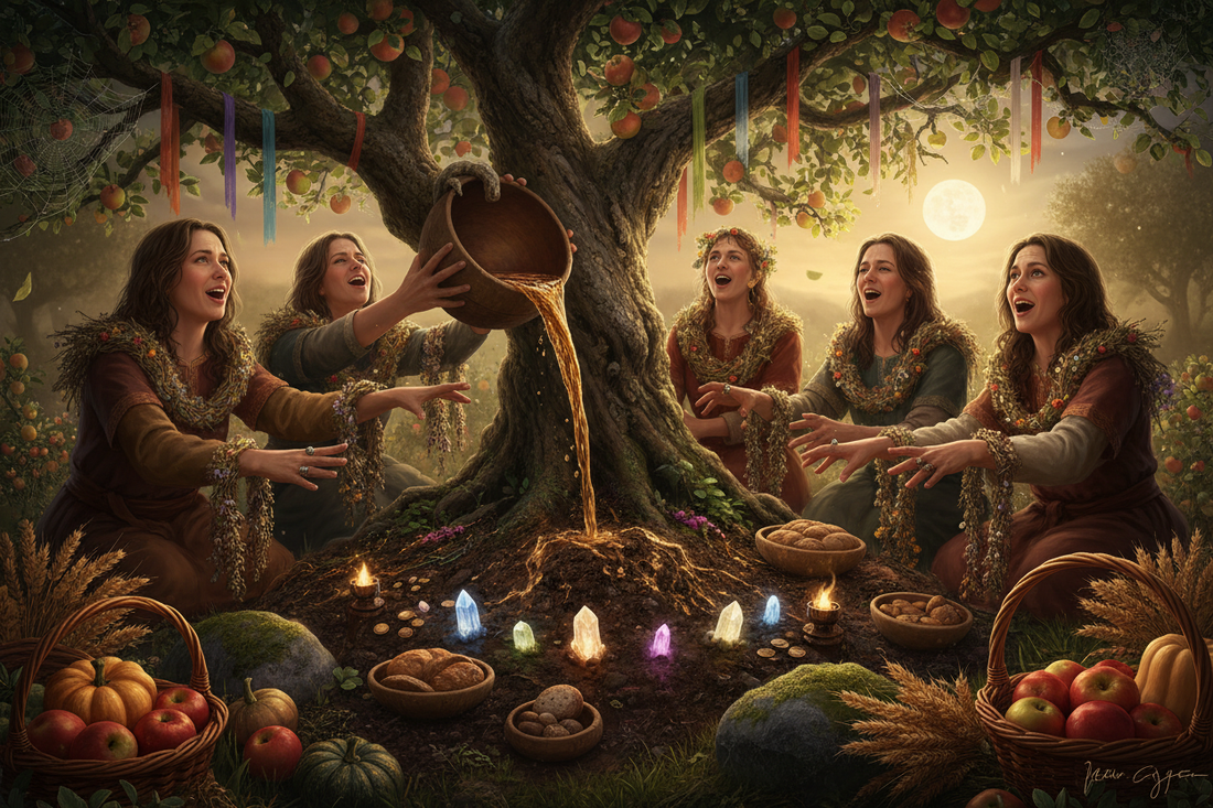 Wassailing Magic: Fertility Spells and Harvest Abundance Work - Nicole's ritual universe