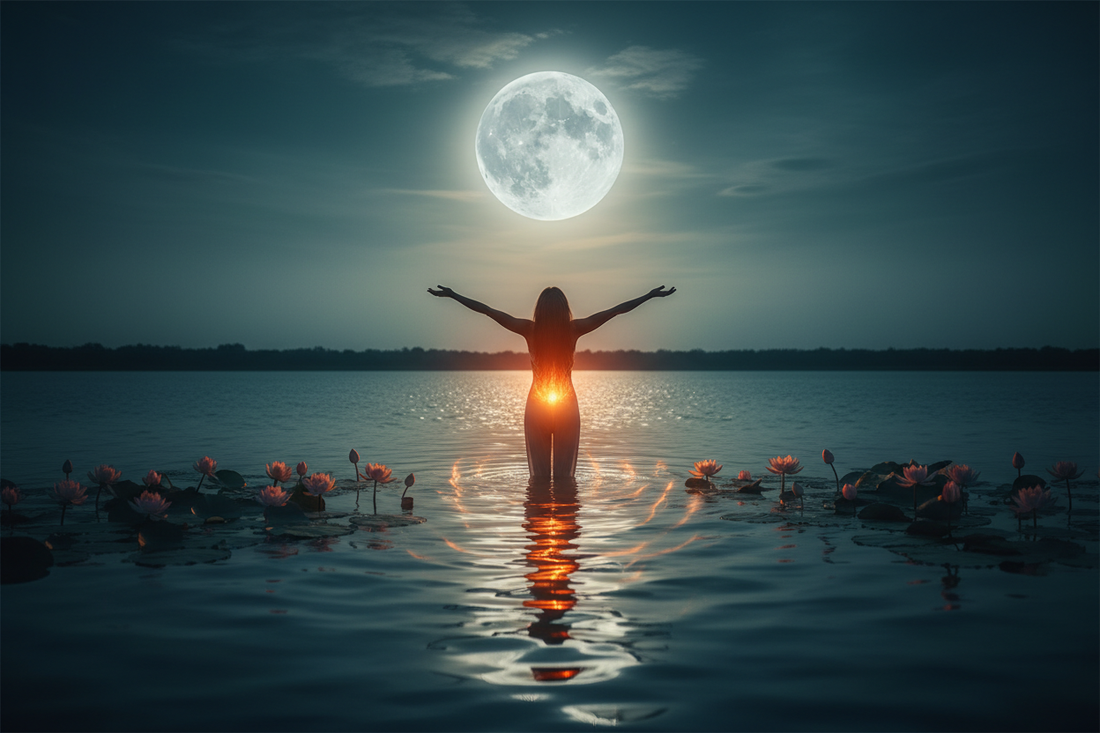 Water Element & Sacral Chakra: Flow, Lunar Cycles & the Art of Emotional Fluidity Nicole's ritual universe