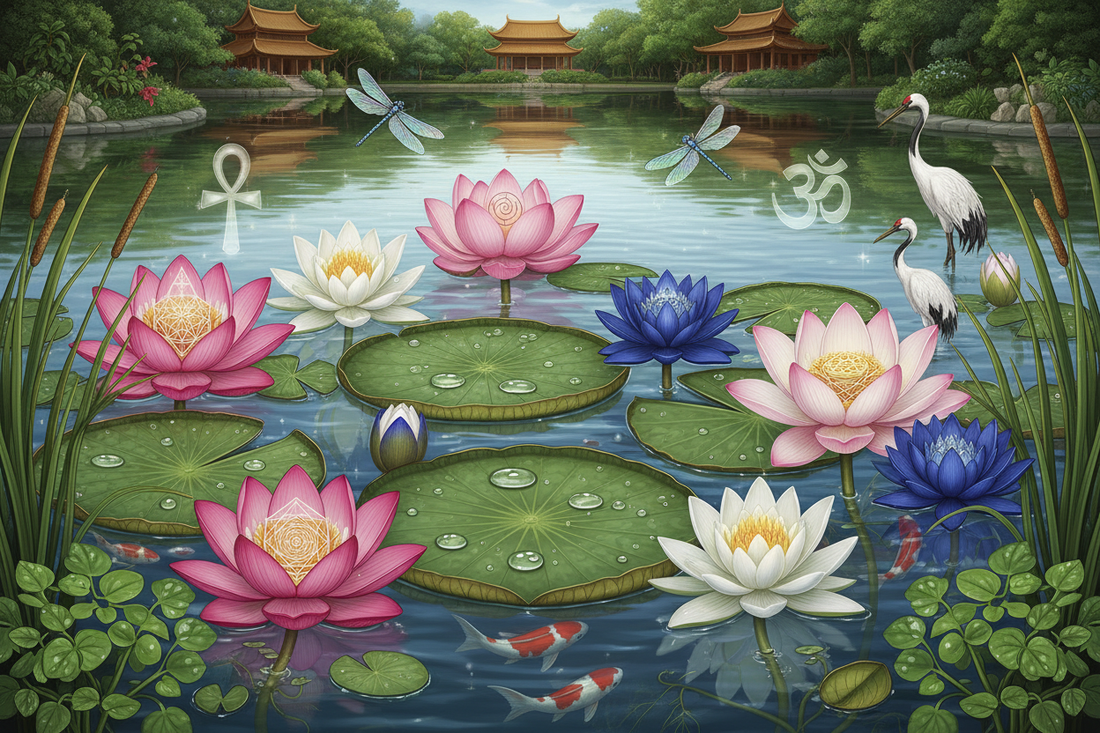 Water Plants: Lotus, Lily, and Sacred Pond Traditions - Aquatic Botanicals & Water Worship Across Cultures - Nicole's ritual universe