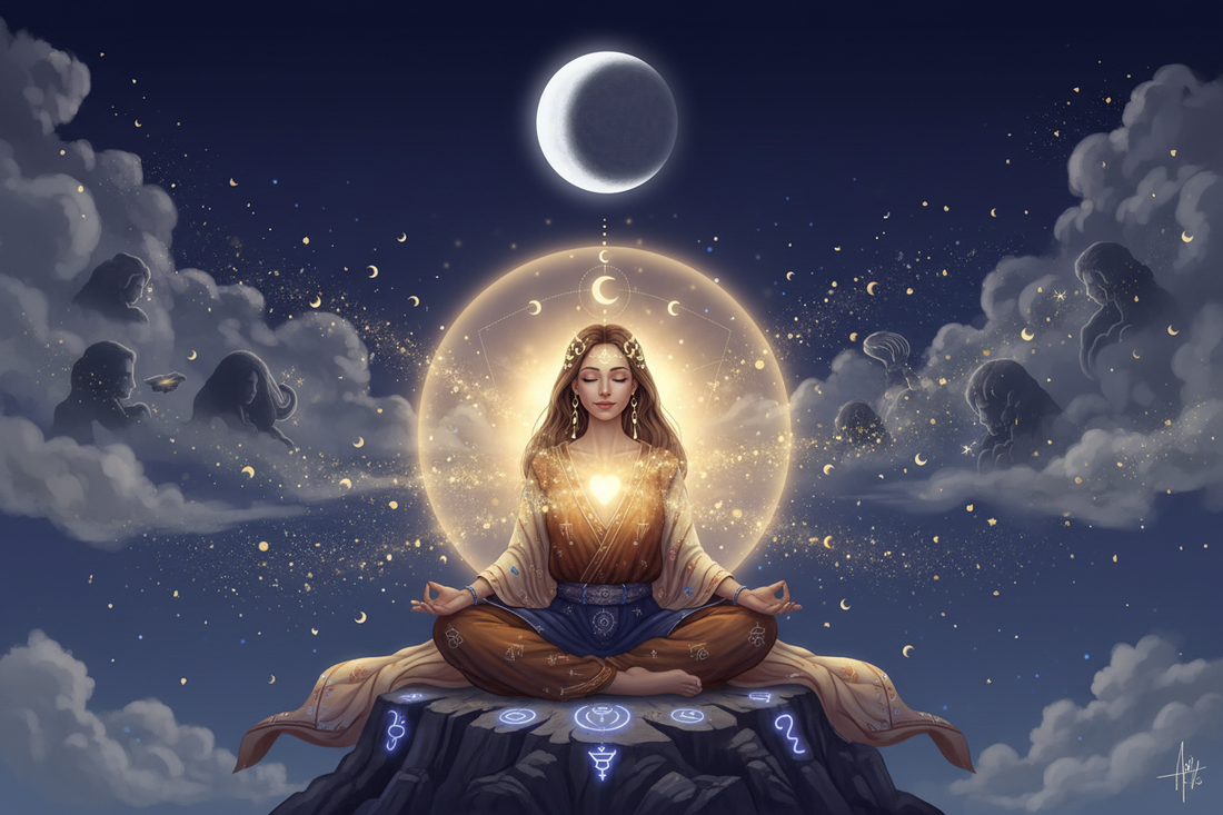 Waxing Crescent Moon Meditation: Activating Faith Before the Evidence Arrives Nicole's ritual universe