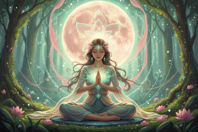 Waxing Gibbous Moon Meditation: Surrendering to Divine Timing