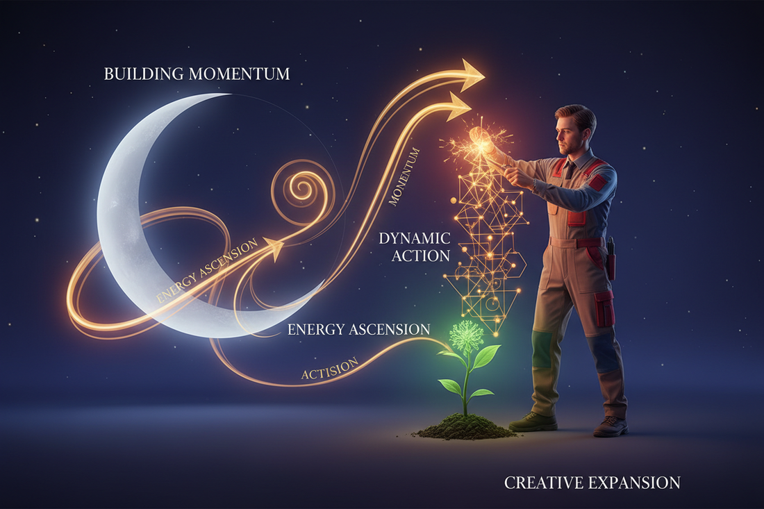 Waxing Moon: Building Momentum & Taking Action