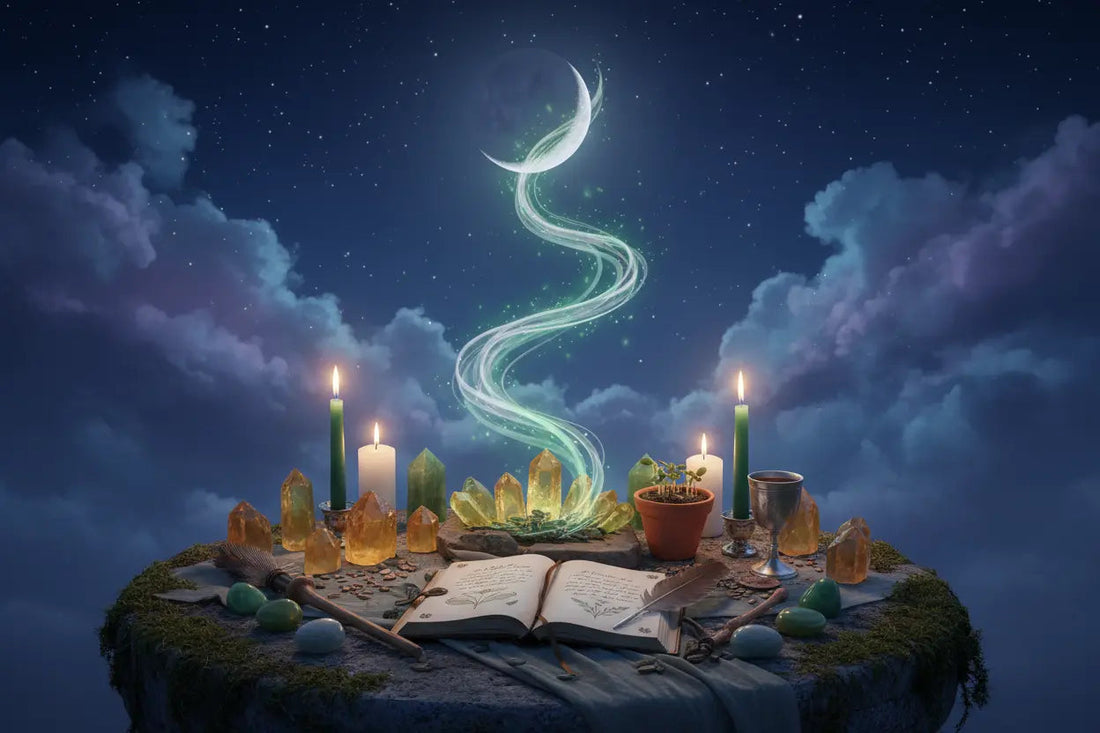 Waxing Moon Rituals: Building Energy & Growth Magic Nicole's ritual universe