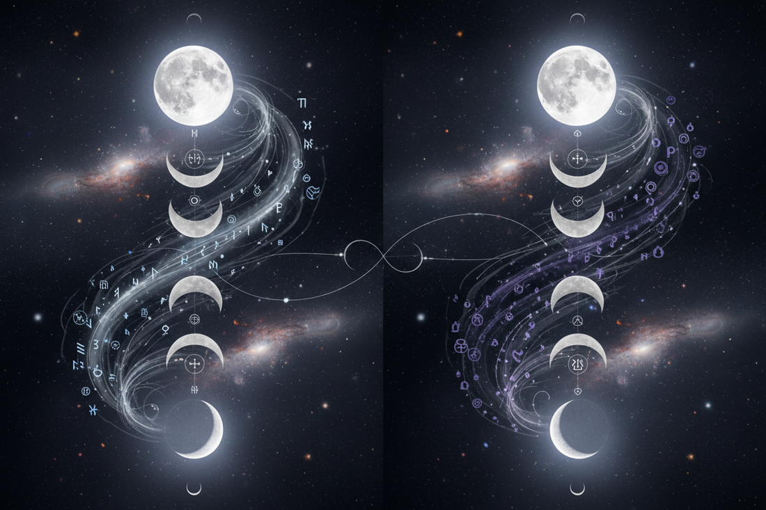 Solar Eclipse vs Lunar Eclipse: Transformation Portals - Nicole's ritual universe