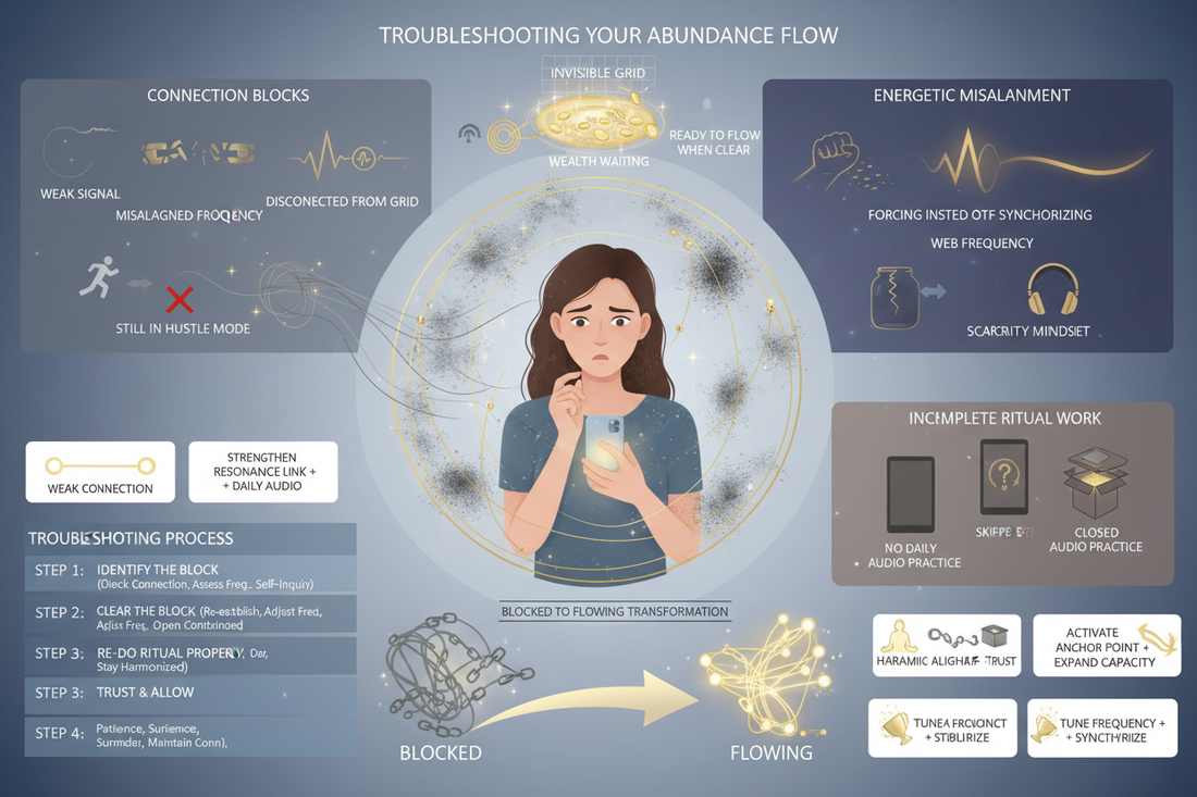 Web of Abundance Troubleshooting: When Wealth Doesn't Flow - Nicole's ritual universe