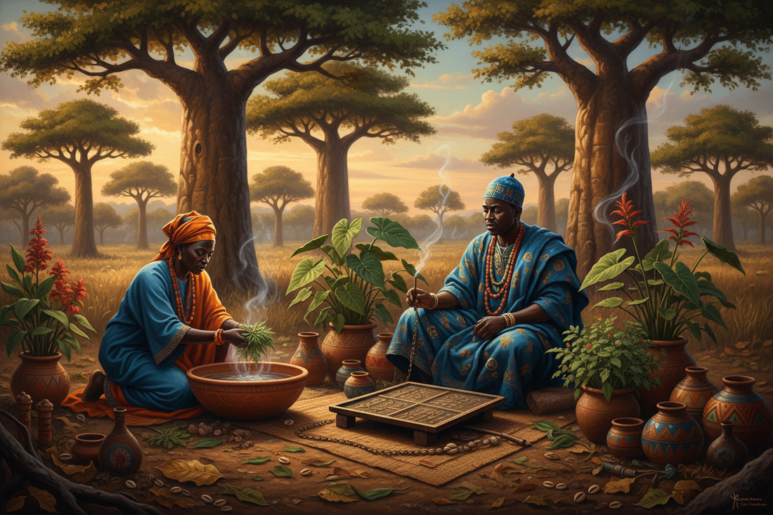 West African Herbal Traditions: Ifa, Orisha Plants, and Sangoma Medicine - Yoruba & Traditional African Plant Wisdom - Nicole's ritual universe
