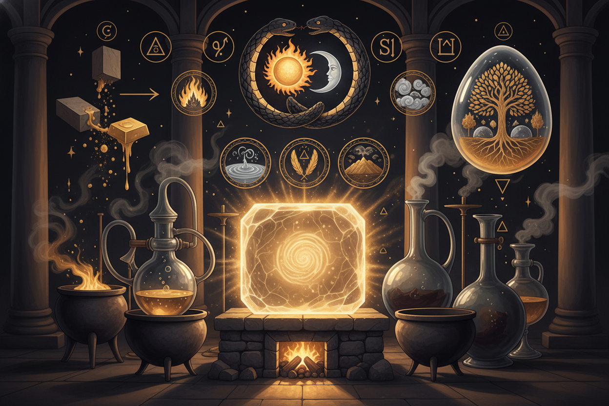 Western Alchemy: The Philosopher's Stone and Spiritual Transformation ...