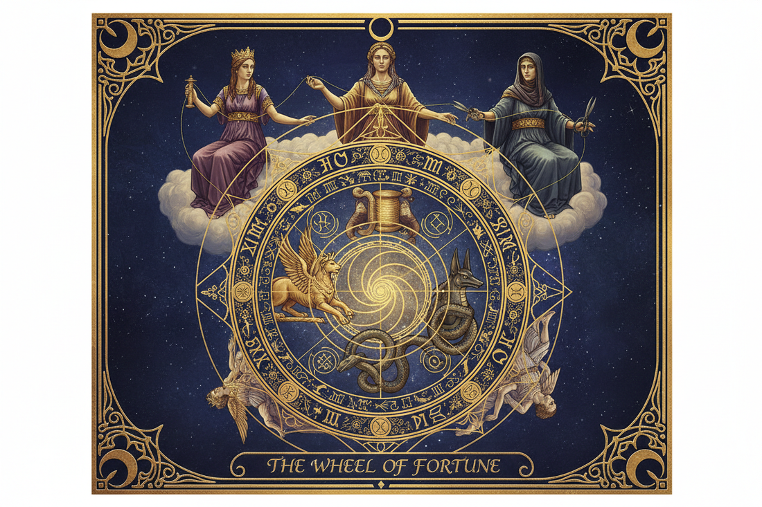 Wheel of Fortune as the Moirai (Fates): Destiny & Cycles - Nicole's ritual universe