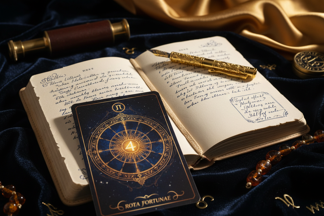 Wheel of Fortune Tarot Journal Prompts: 30 Days of Cycles - Nicole's ritual universe