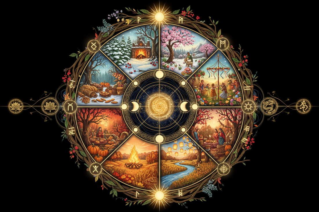 The Sabbats ↔ Seasonal Festivals: Wheel of the Year