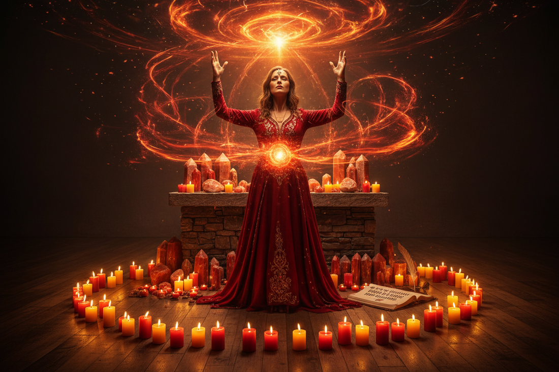 When Anger Arises: Transmuting Fire Nicole's ritual universe