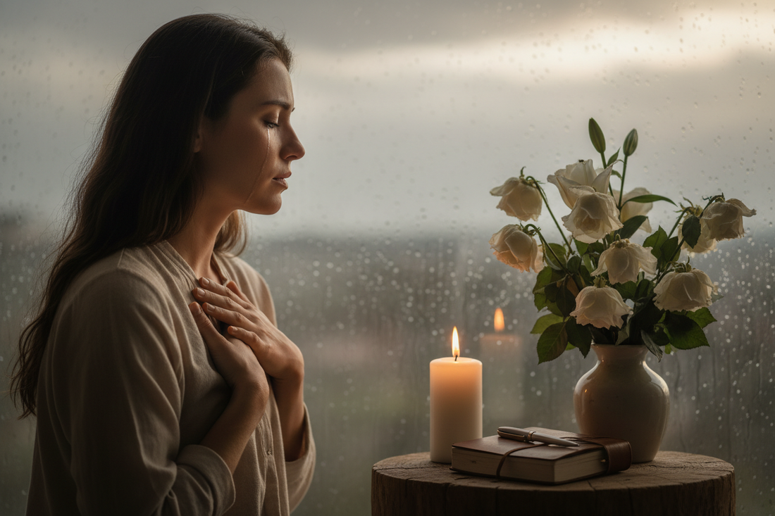 When Grief Overwhelms: Holding Sorrow in Light Nicole's ritual universe