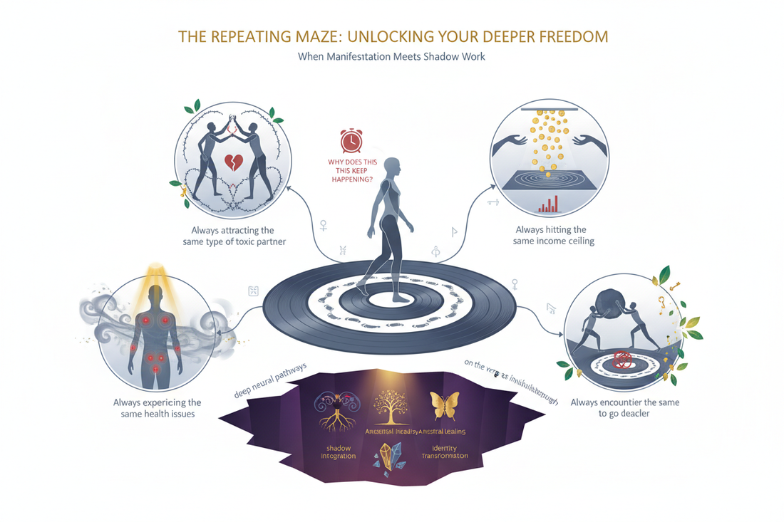 When Old Patterns Keep Repeating Despite Manifestation Work - Nicole's ritual universe