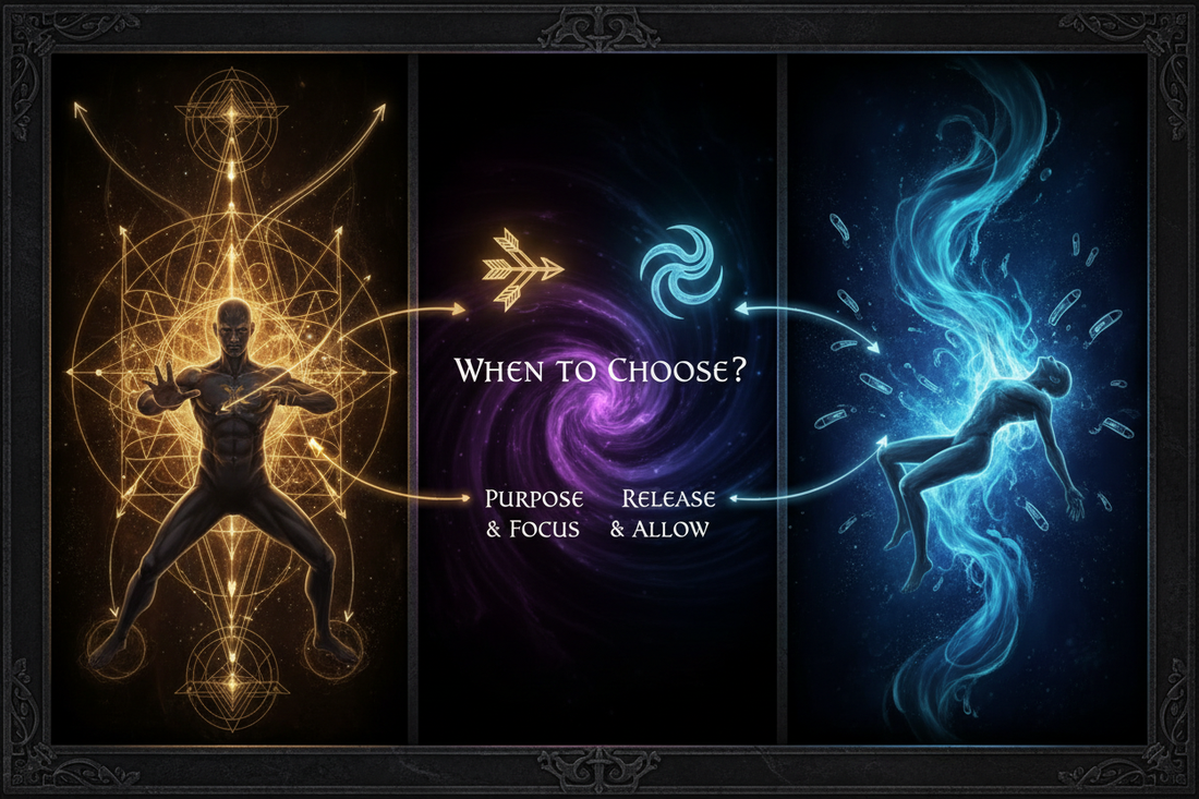 When to Use Void Whisper vs Active Meditation - Nicole's ritual universe