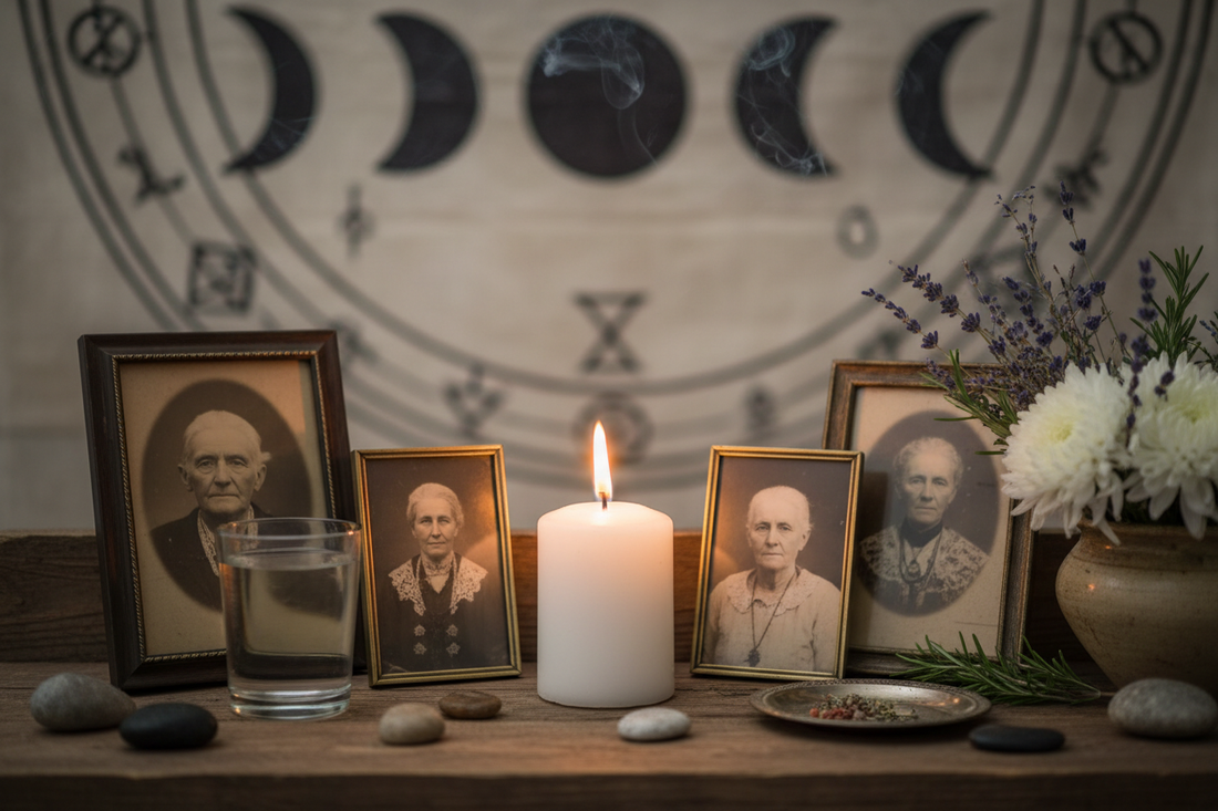 White Candle Magic for Ancestor Veneration & Spirit Communication