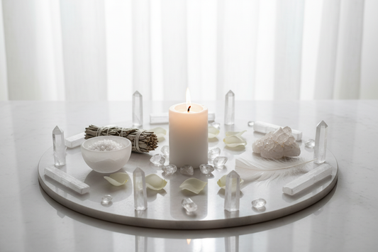 White Magic: Candles, Crystals, Herbs & Rituals for Purification and New Beginnings
