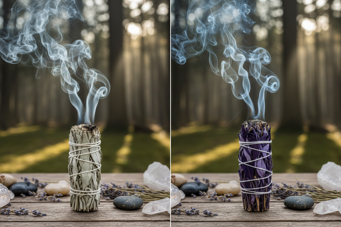 White Sage vs Blue Sage: Cleansing Herbs