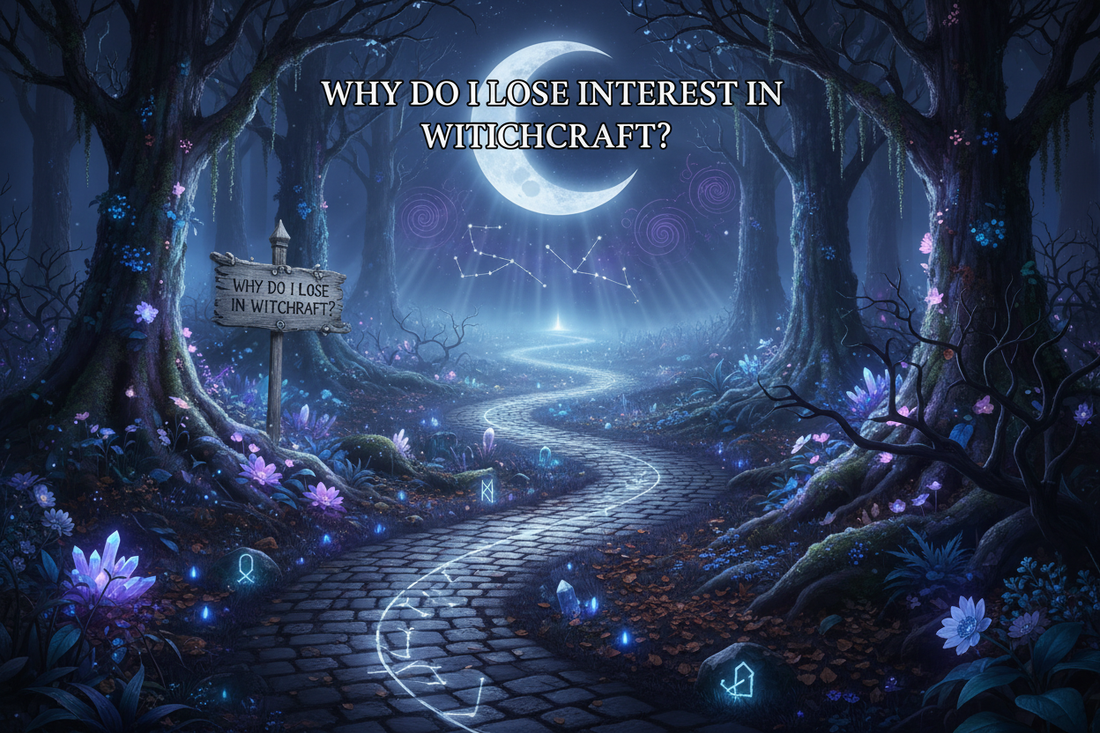Why Do I Lose Interest in Witchcraft? - Nicole's ritual universe