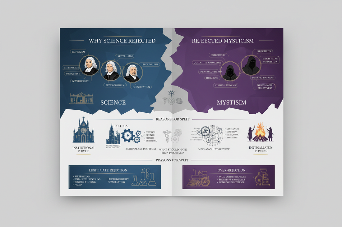 Why Science Rejected Mysticism: The Politics, Philosophy, and Practicality of the Split