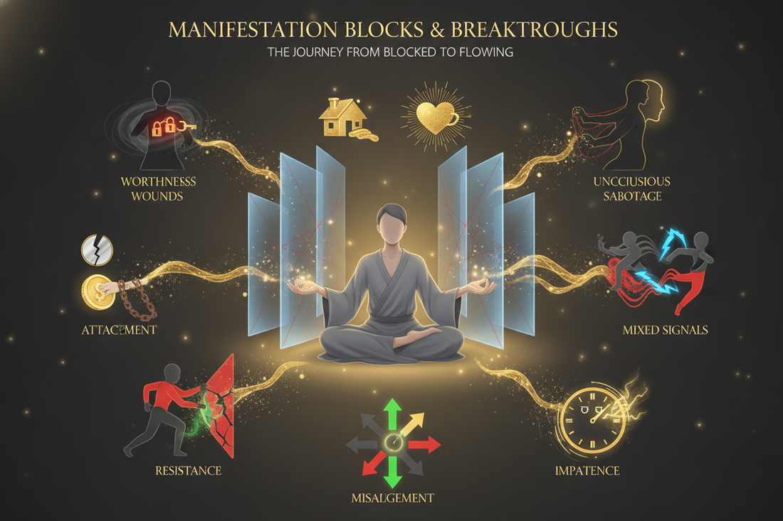 Why Your Manifestations Aren't Working: The 7 Hidden Blocks - Nicole's ritual universe