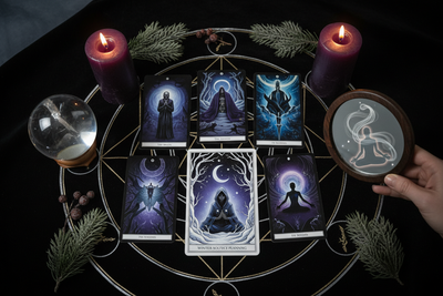 Winter Solstice Preparation Divination: Darkness Tarot Spreads and Solstice Planning Readings