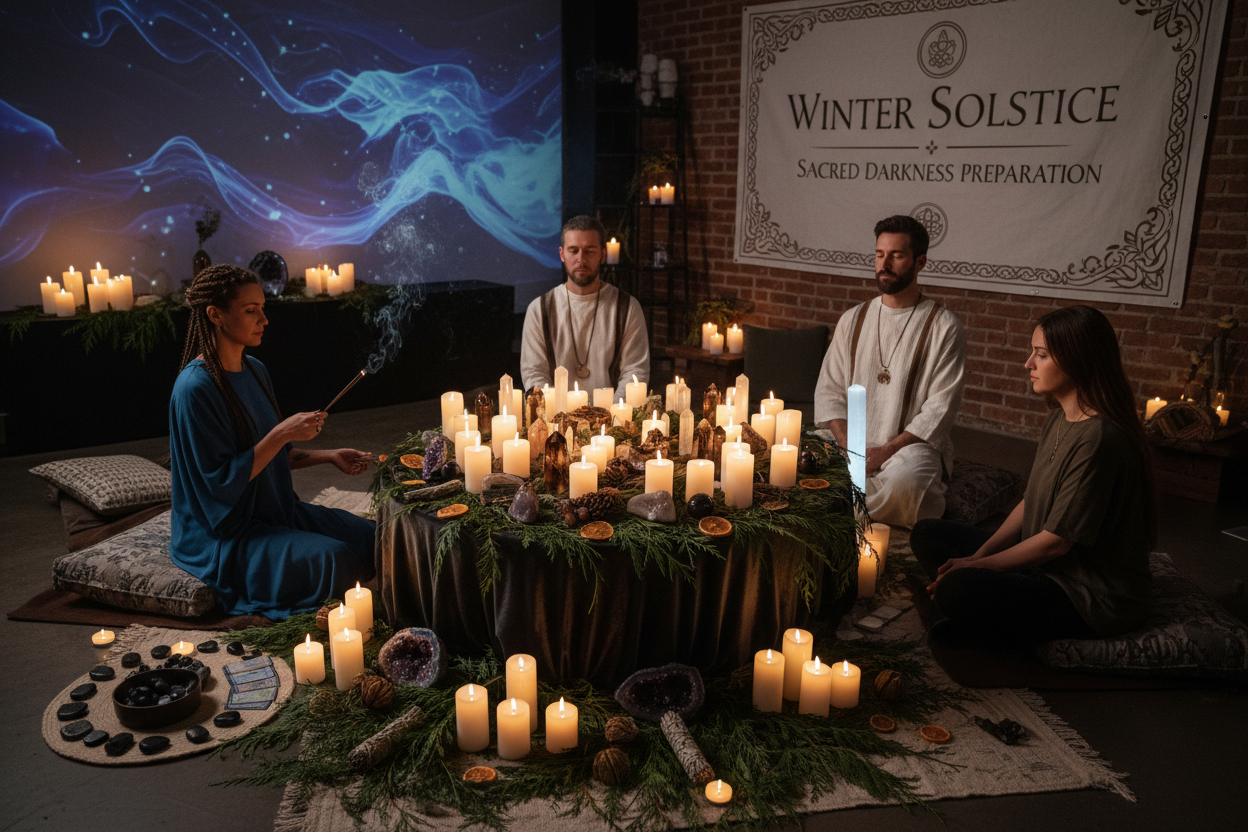 Simple Winter Solstice Ritual Winter Solstice Preparation Spiritual Celebration: Modern Practices ...
