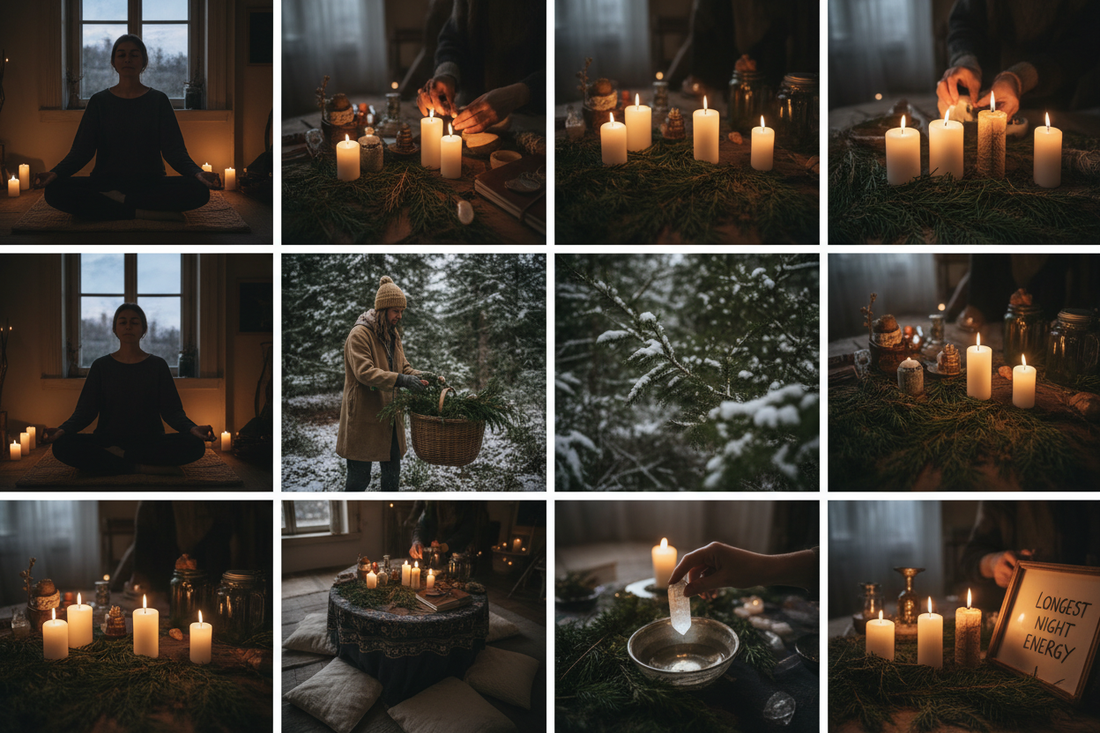 Winter Solstice Preparation Rituals: Darkness Meditation and Light Preparation