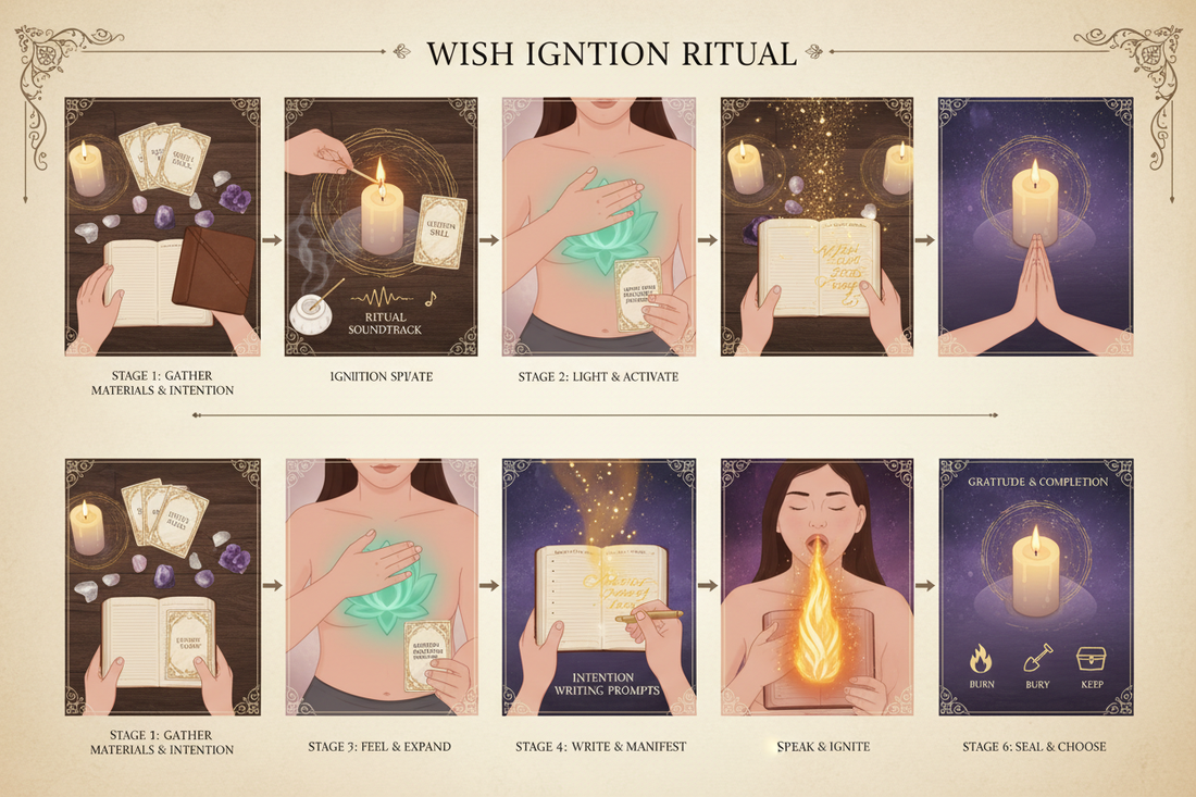 How to Ignite Your Wishes: Step-by-Step Tutorial - Nicole's ritual universe