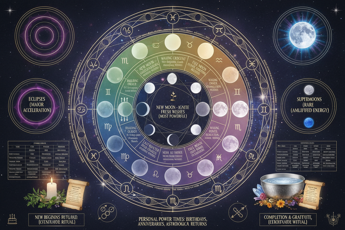 Best Time for Wish Ignition (Moon Phases & Astrology)