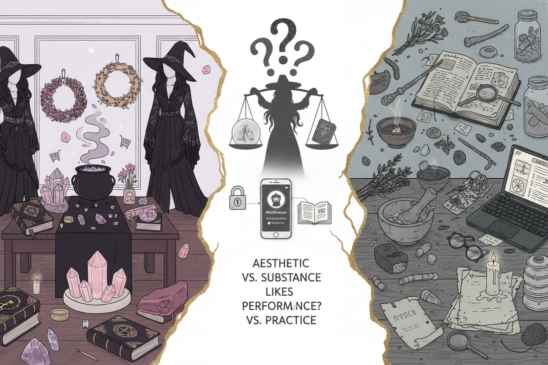 Witch Aesthetics vs Real Practice: Instagram Culture