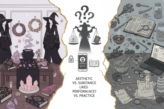 Witch Aesthetics vs Real Practice: Instagram Culture