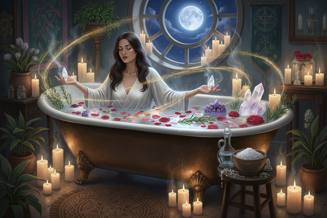 Witch Bath Routine: Ritual Cleansing Practices